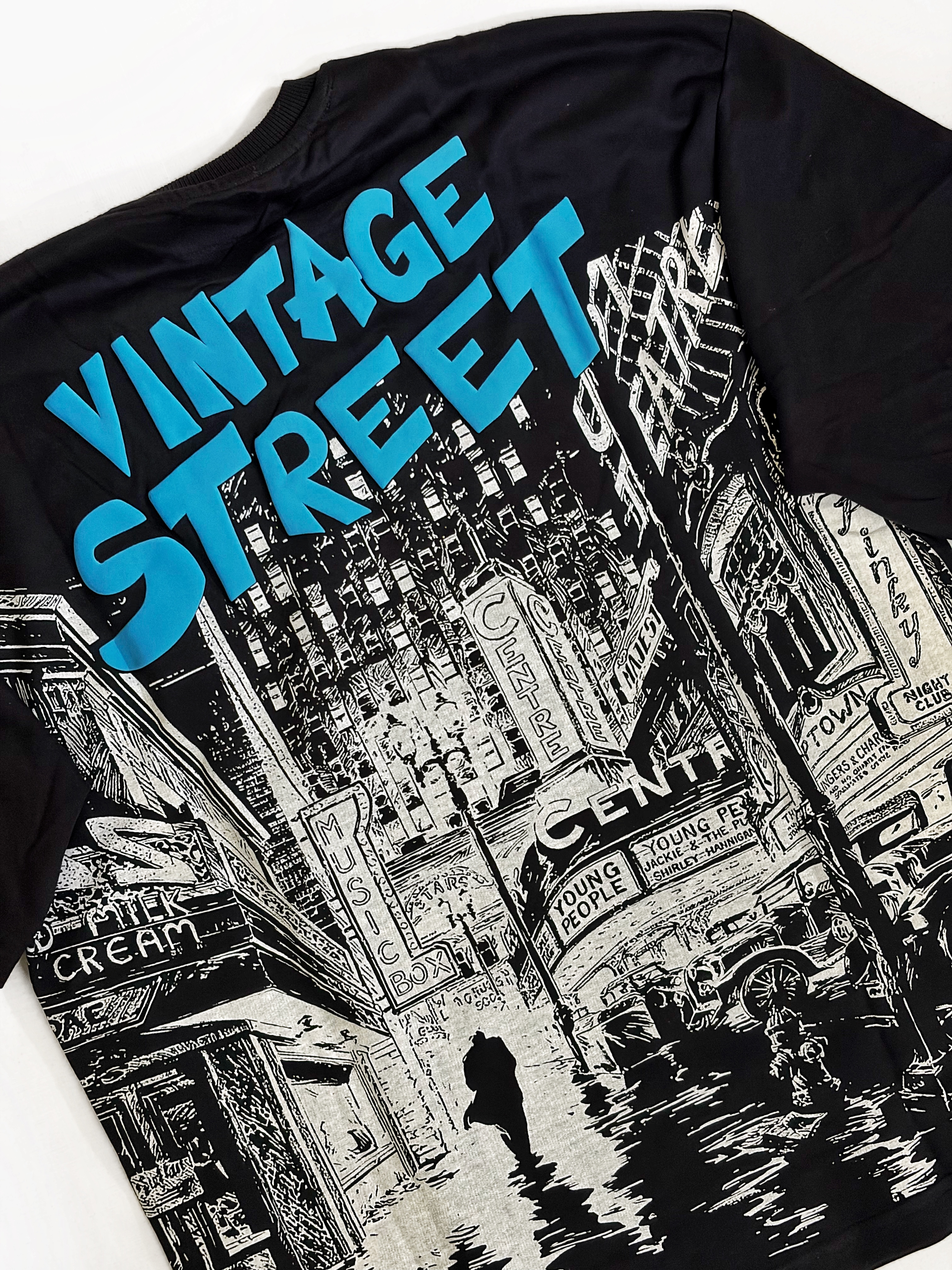 Vintage Street puff printed