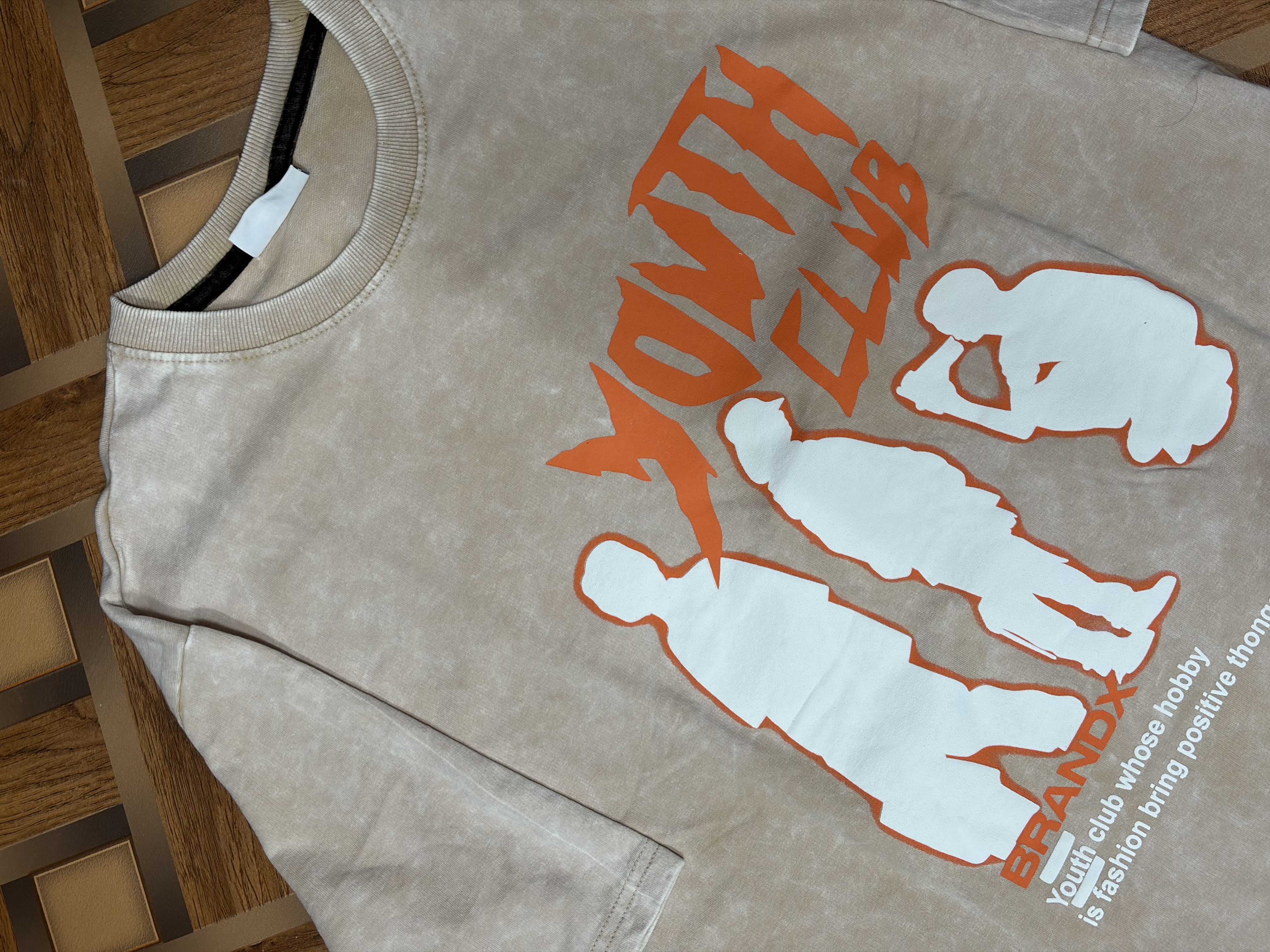 Youth Club Oversized Acid Wash