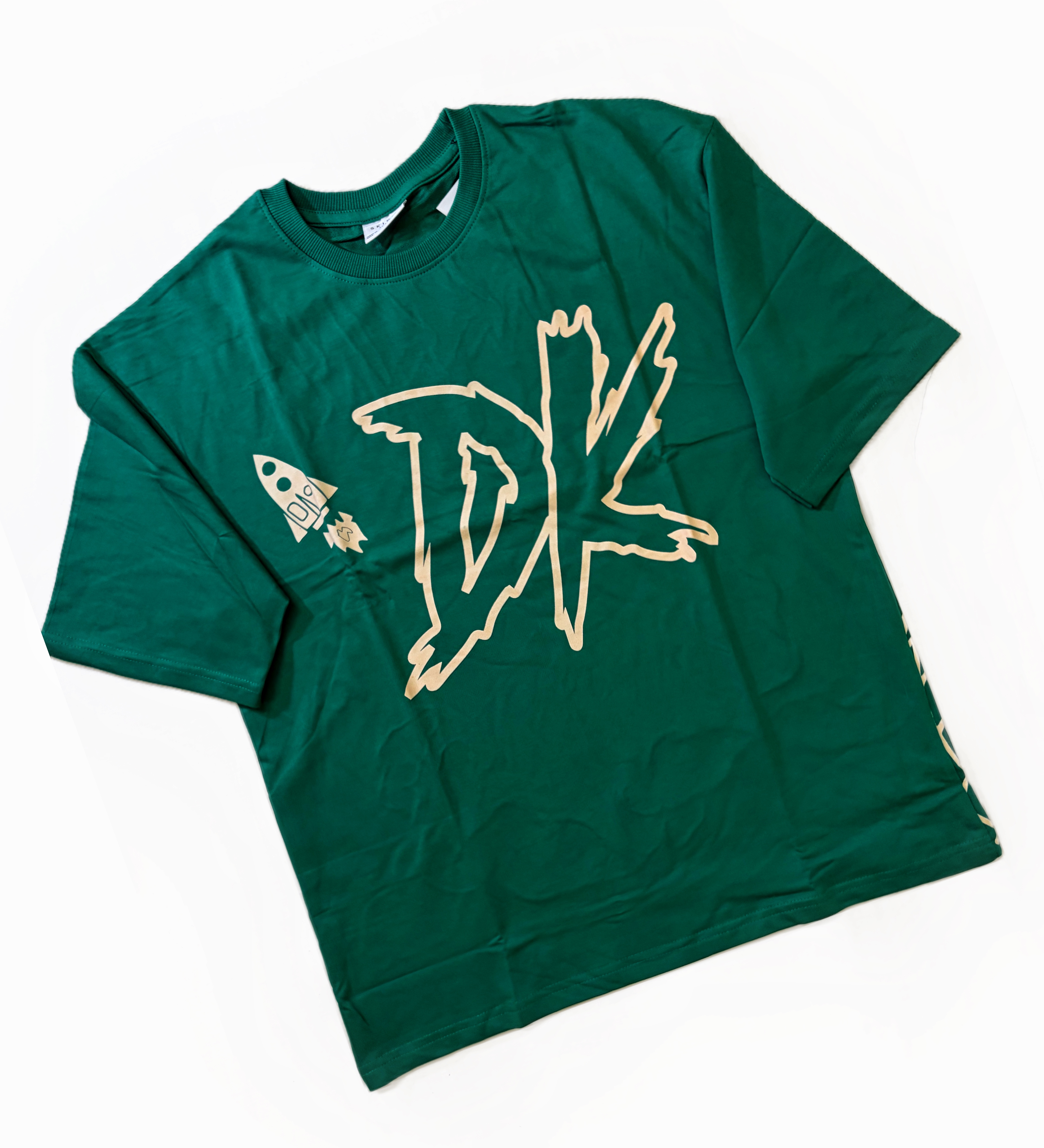 Dark King Galactic Green Tee